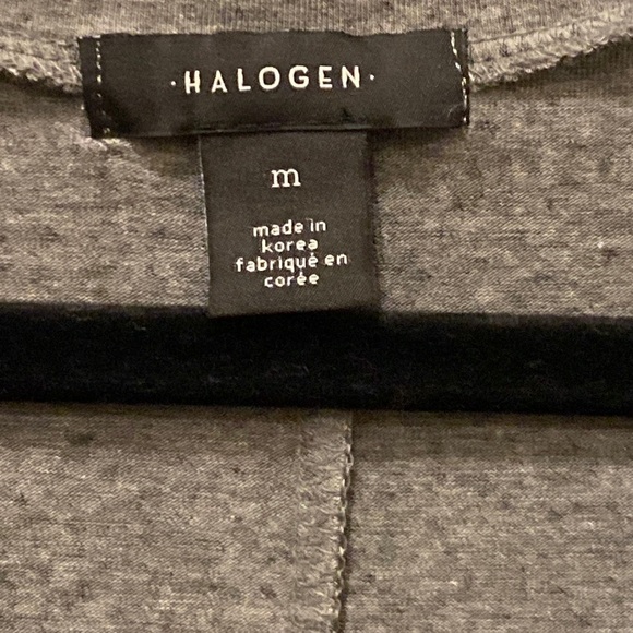 Halogen Long Sleeve High-low Tencel Tee Size M - Picture 4 of 7